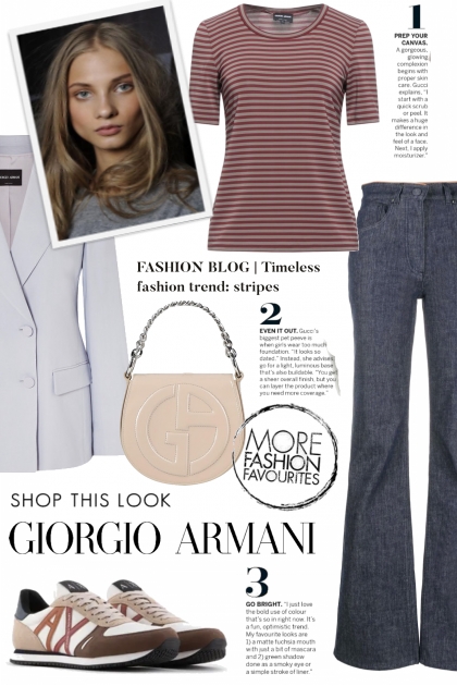 Armani Total Look- Fashion set