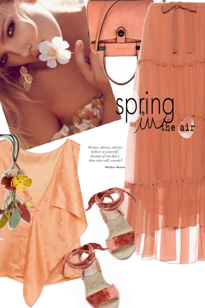 Spring style- combinação de moda