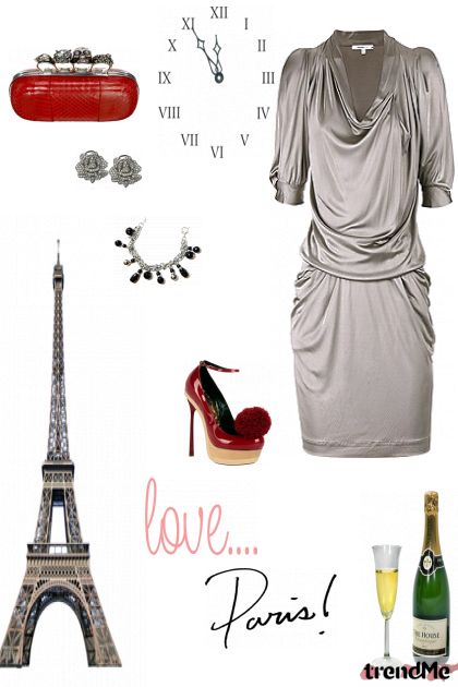 "HAPPY NEW YEAR from PARIS"- Combinaciónde moda