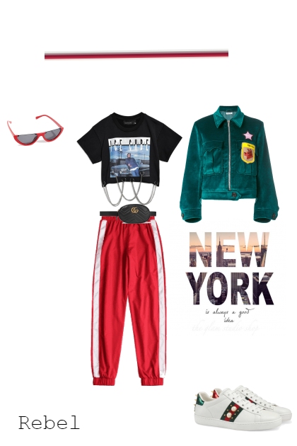 NY- Combinazione di moda