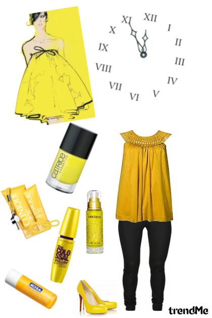 Žuta minuta- Combinazione di moda