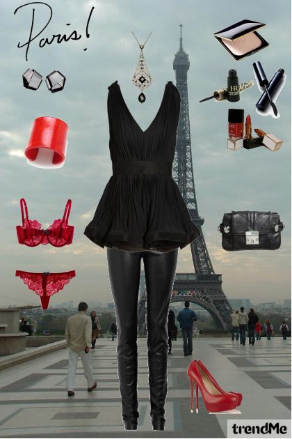 HAPPY NEW YEAR from PARIS- combinação de moda