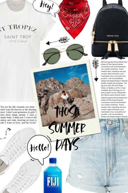 those summer days - Combinaciónde moda