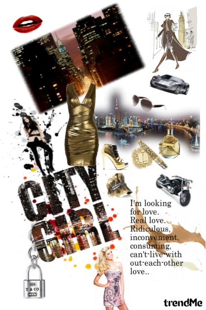 City girl- Combinazione di moda