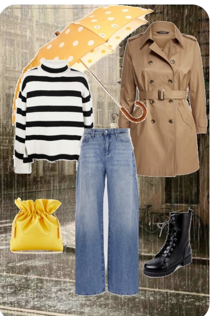 Lluvia- Combinaciónde moda