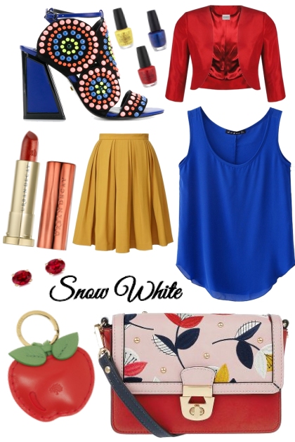 DISNEY PRINCESS - Snow White- combinação de moda