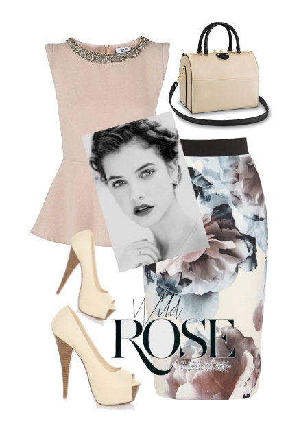 Wild rose- Combinazione di moda
