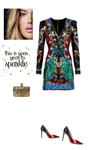 This is your year to sparkle- Fashion set