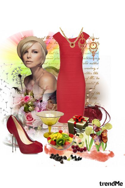 The fruit and flower- Fashion set