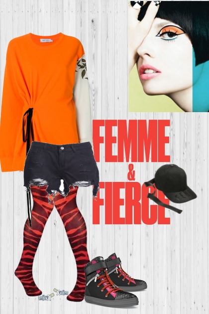 Femme & Fierce- Модное сочетание
