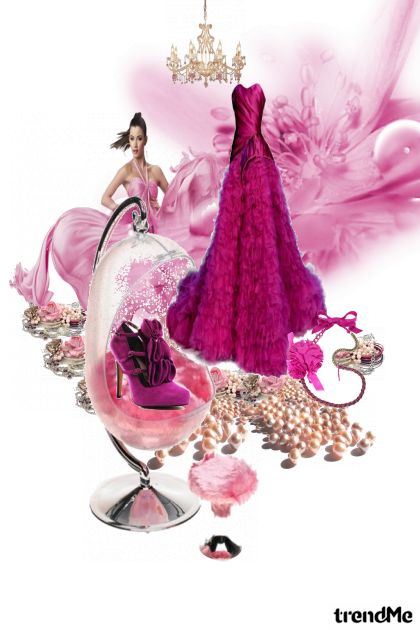 Pink elegant- Modekombination