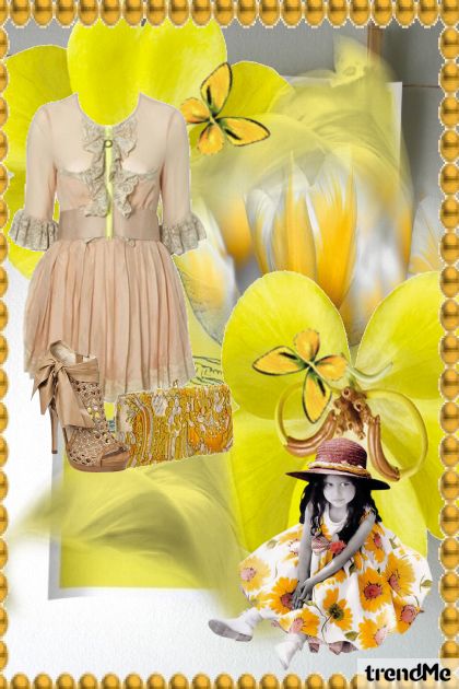 yellow dream- combinação de moda