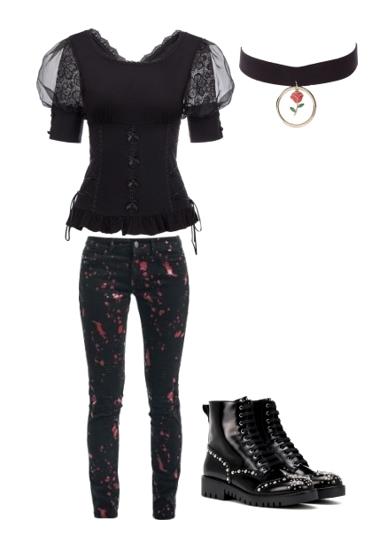 Illyana's Club Outfit- Modna kombinacija
