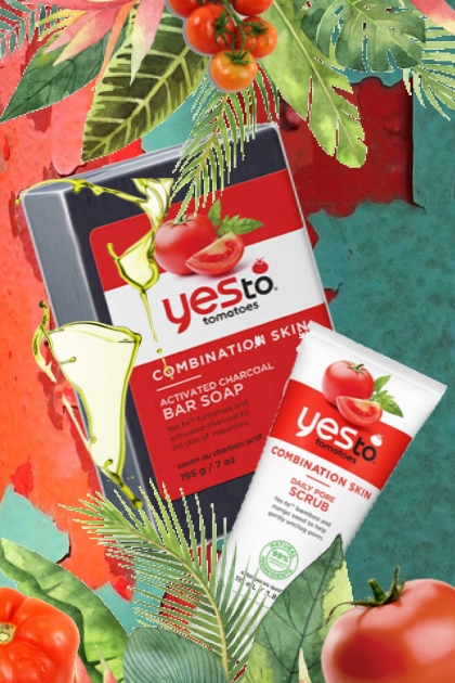 yes to tomatoes skin care- コーディネート