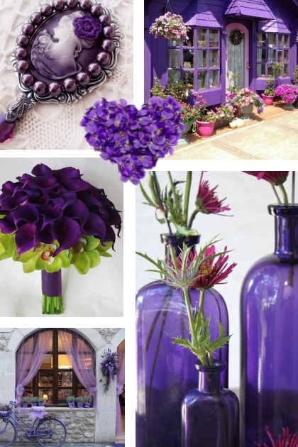 purple craze - Fashion set