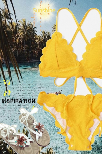 inspired by the sunshine- Fashion set
