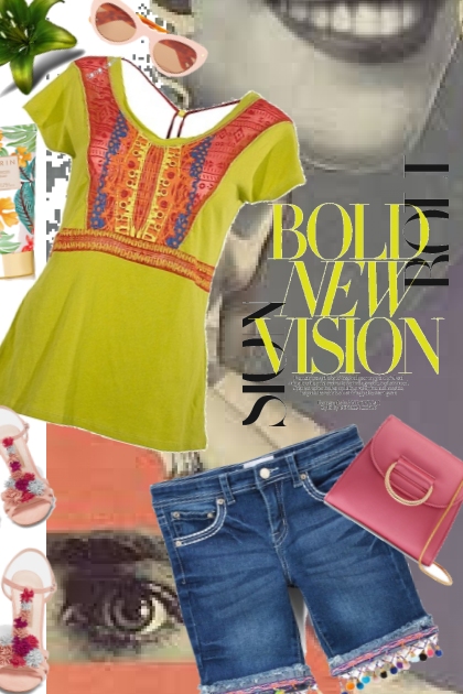 colorful bright n playful - Fashion set