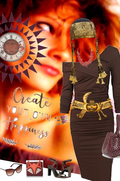 create your own happiness- Fashion set