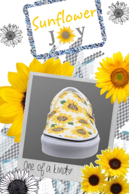 casual sunflower joy- Combinazione di moda