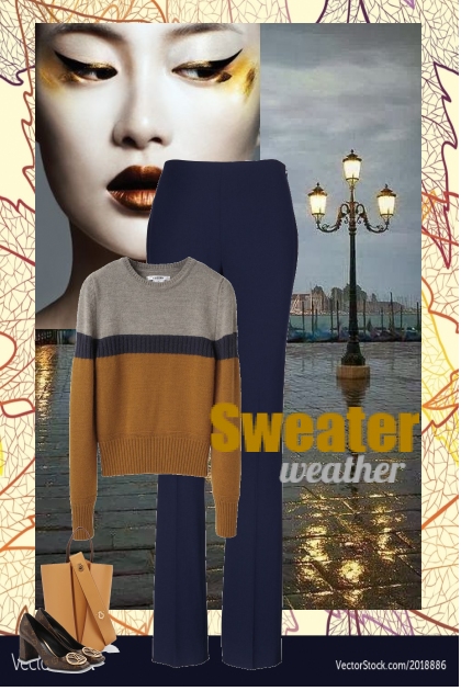 sweater weater- Modekombination