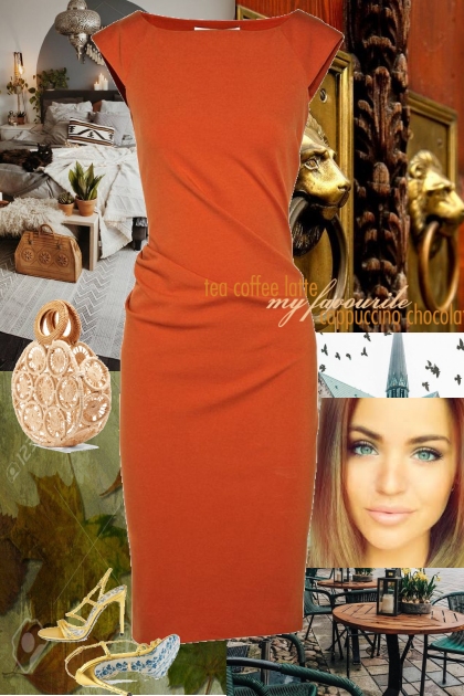 orange october- Модное сочетание