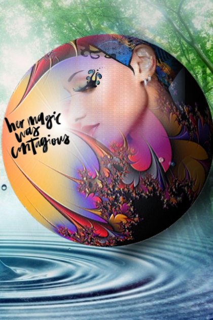 her magic was contagious- Combinazione di moda