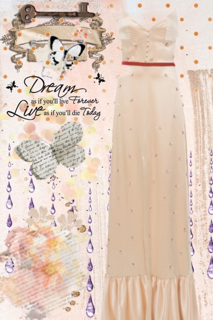 pretty little silk dreams - combinação de moda