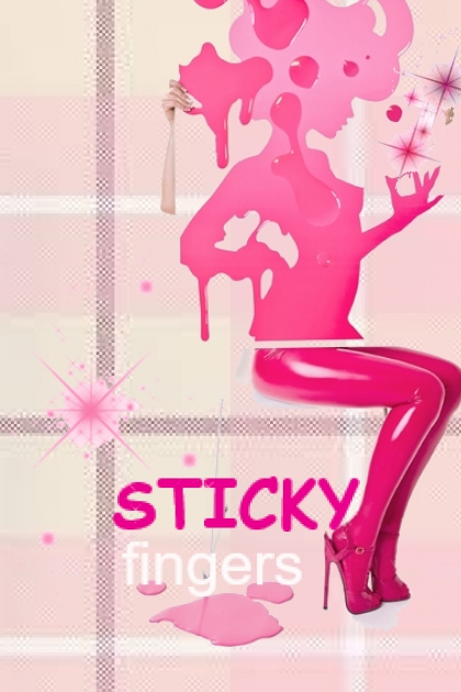 sticky fingers- combinação de moda