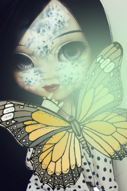 hidden by butterfly- combinação de moda