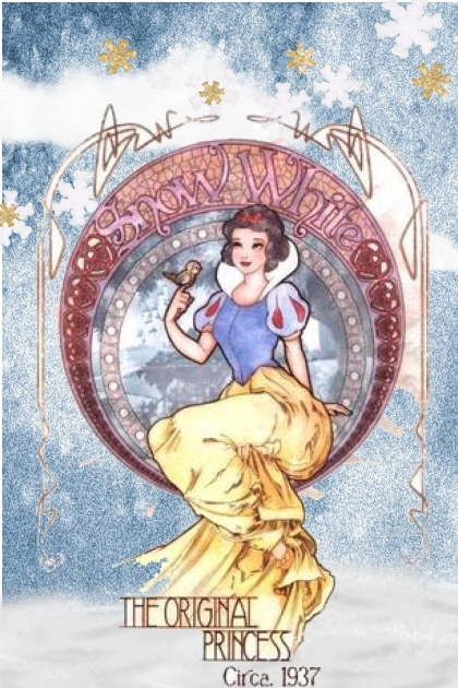 THE ORIGINAL PRINCESS"SNOW WHITE"- Модное сочетание