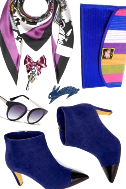 a must 2 get : blue velvet - Fashion set