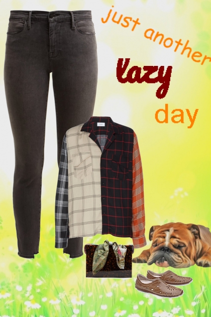 just another lazy day- Modna kombinacija