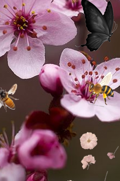 butterfly and the bee's- Combinaciónde moda