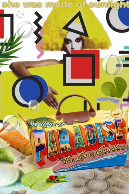 paradise purse- Modna kombinacija