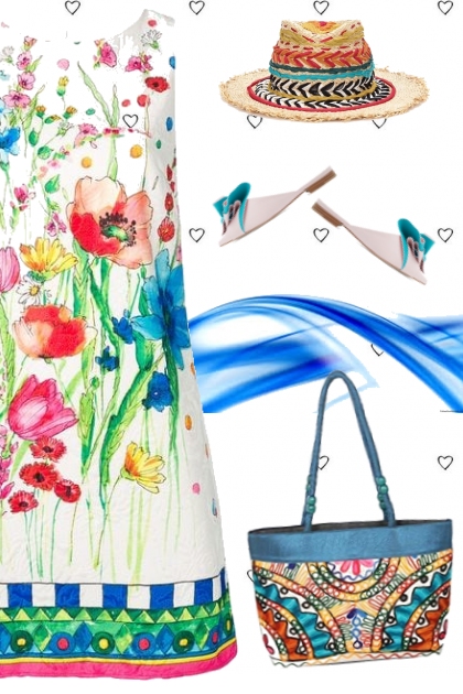 spring dress- Combinaciónde moda