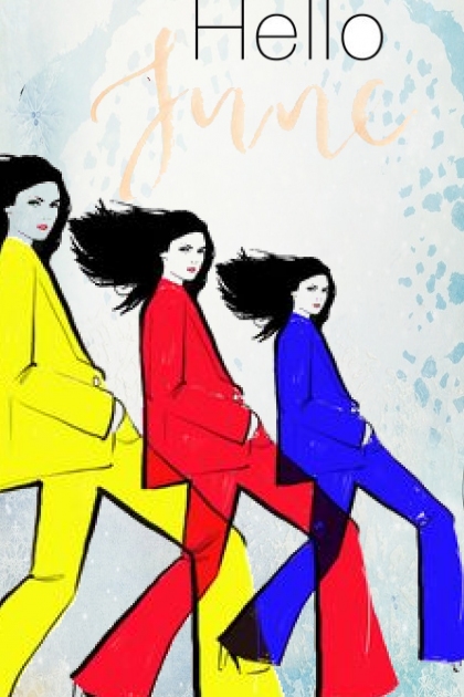 hello june- Combinazione di moda