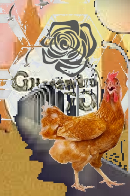 chicken crossing- コーディネート