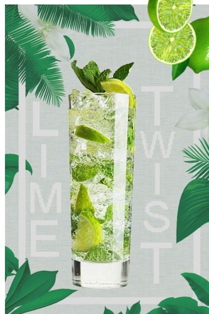 LIME TWIST- Modna kombinacija