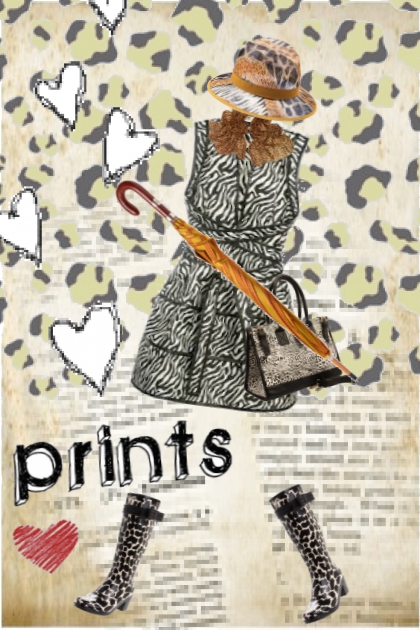 bring the animal out in prints- Fashion set
