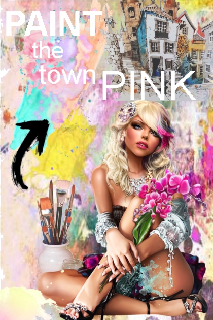 PAINT THE TOWN PINK - 搭配