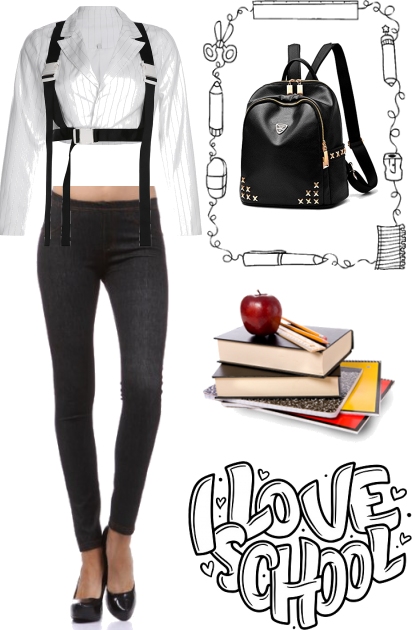 4 thr love of school- Fashion set