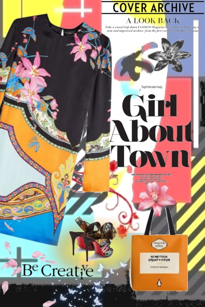 vintage girl about town - Combinazione di moda