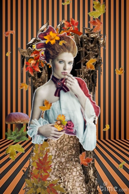 falling lady of the leaves- Modna kombinacija