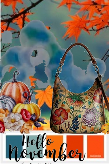 hello november hand bags- Modekombination