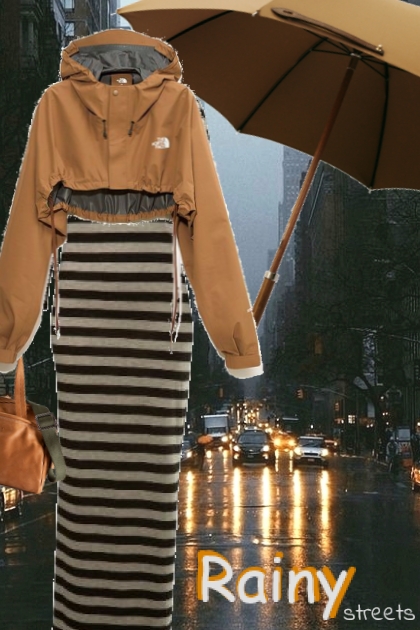 rainy streets- Modna kombinacija