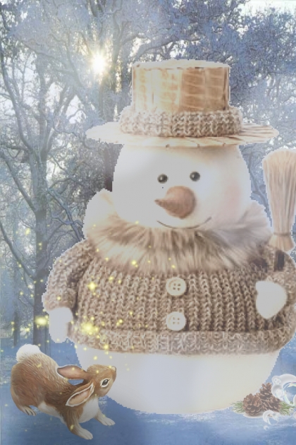 frosty n his snow bunny- Combinaciónde moda