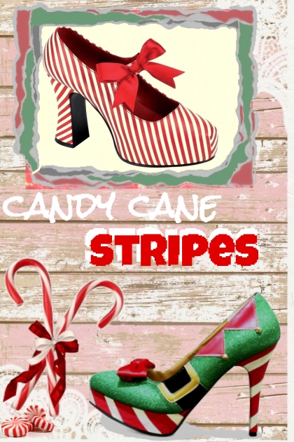 candy cane stripes- Modna kombinacija