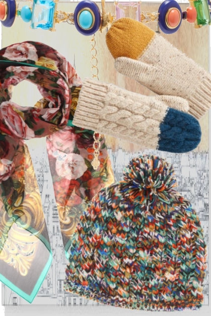 multi colored knits- Kreacja