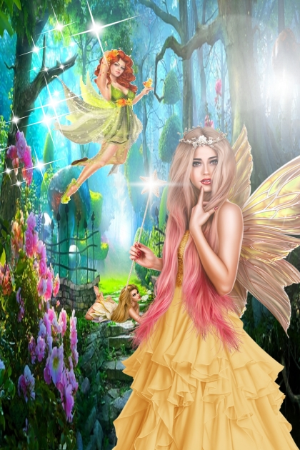 fairy forest- combinação de moda