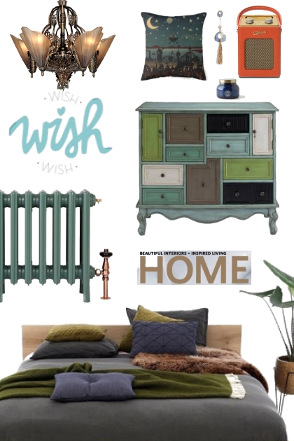 home wishes- combinação de moda